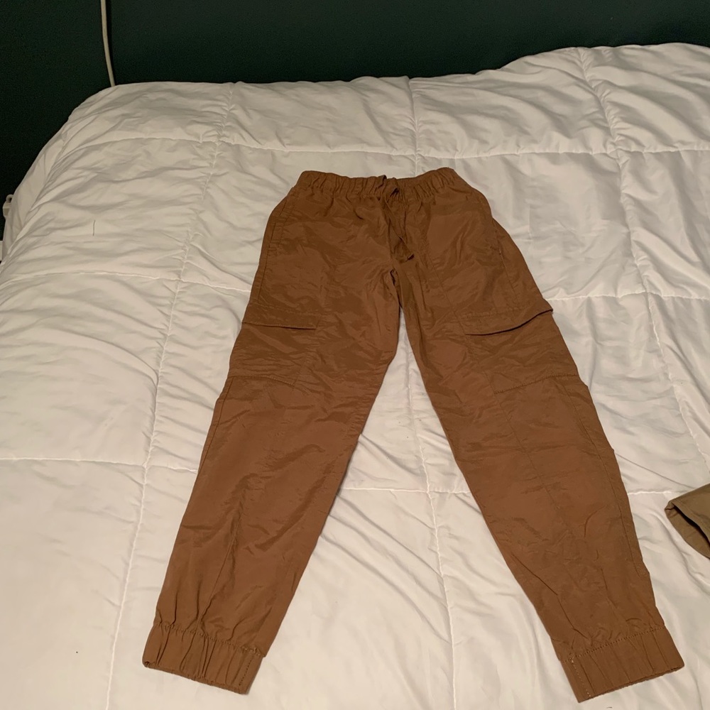 Khaki joggers